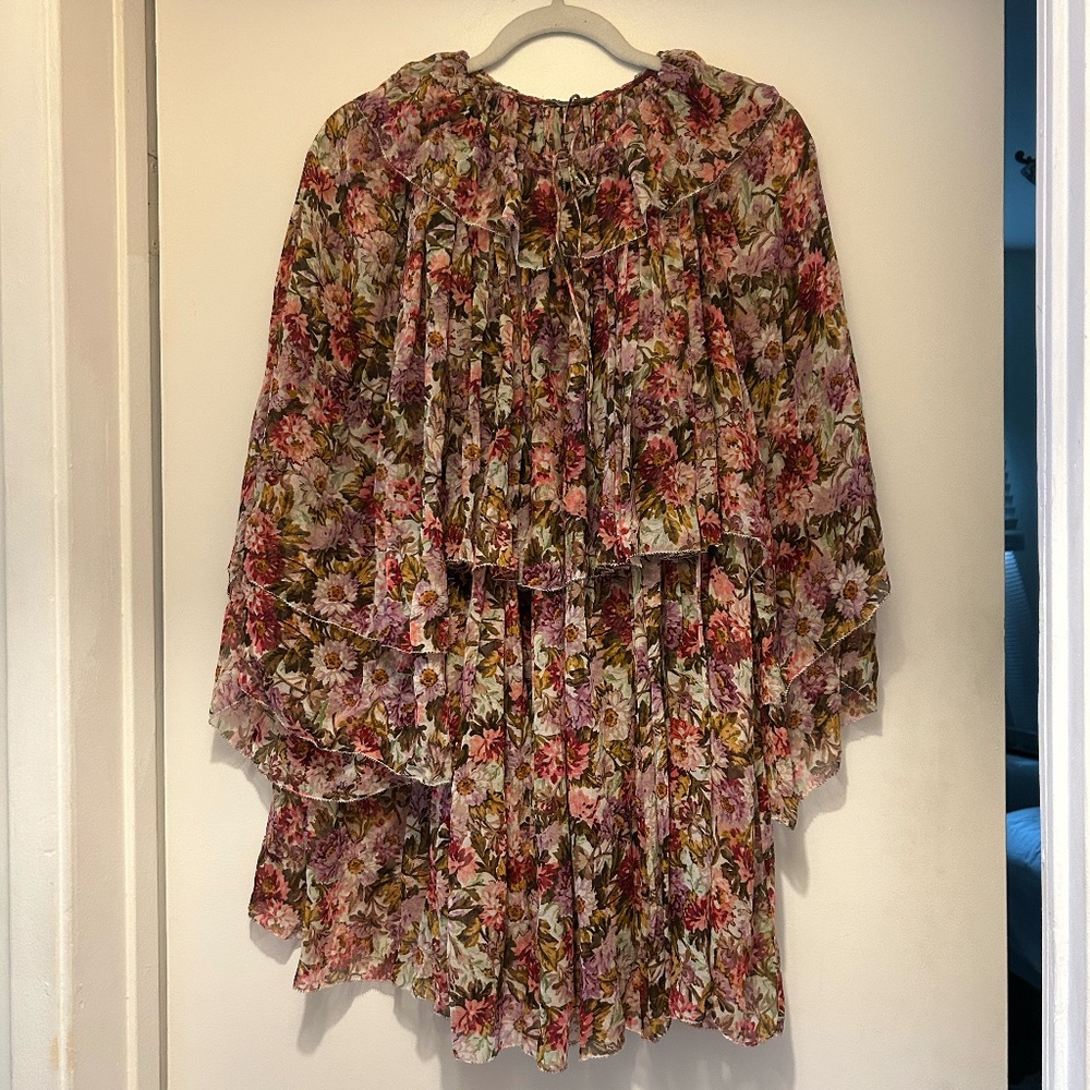 DOEN CHIFFON MINI DRESS